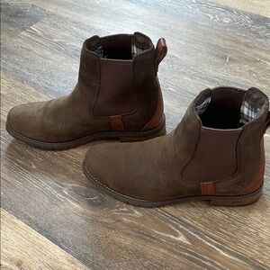 Women’s Brown Leather Chelsea Boots